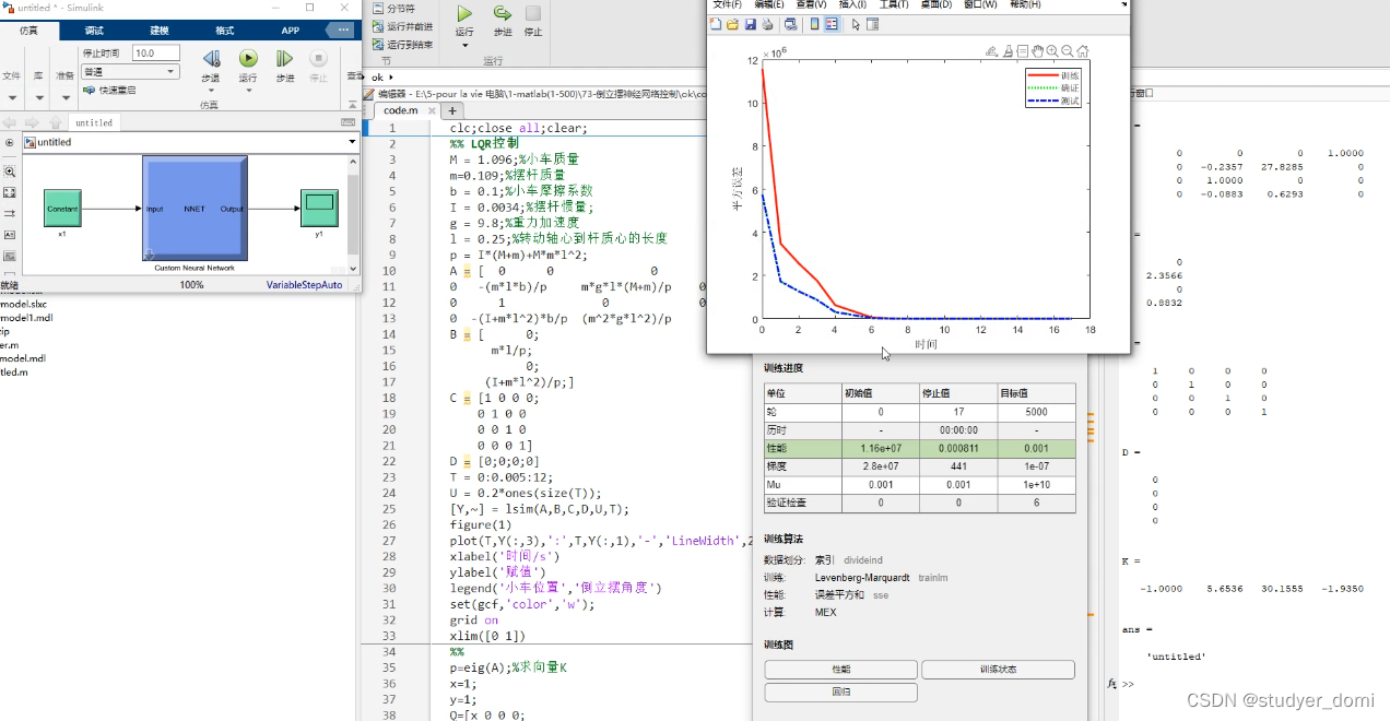 <span style='color:red;'>matlab</span> simulink 单级倒立<span style='color:red;'>摆</span><span style='color:red;'>的</span>神经网络控制