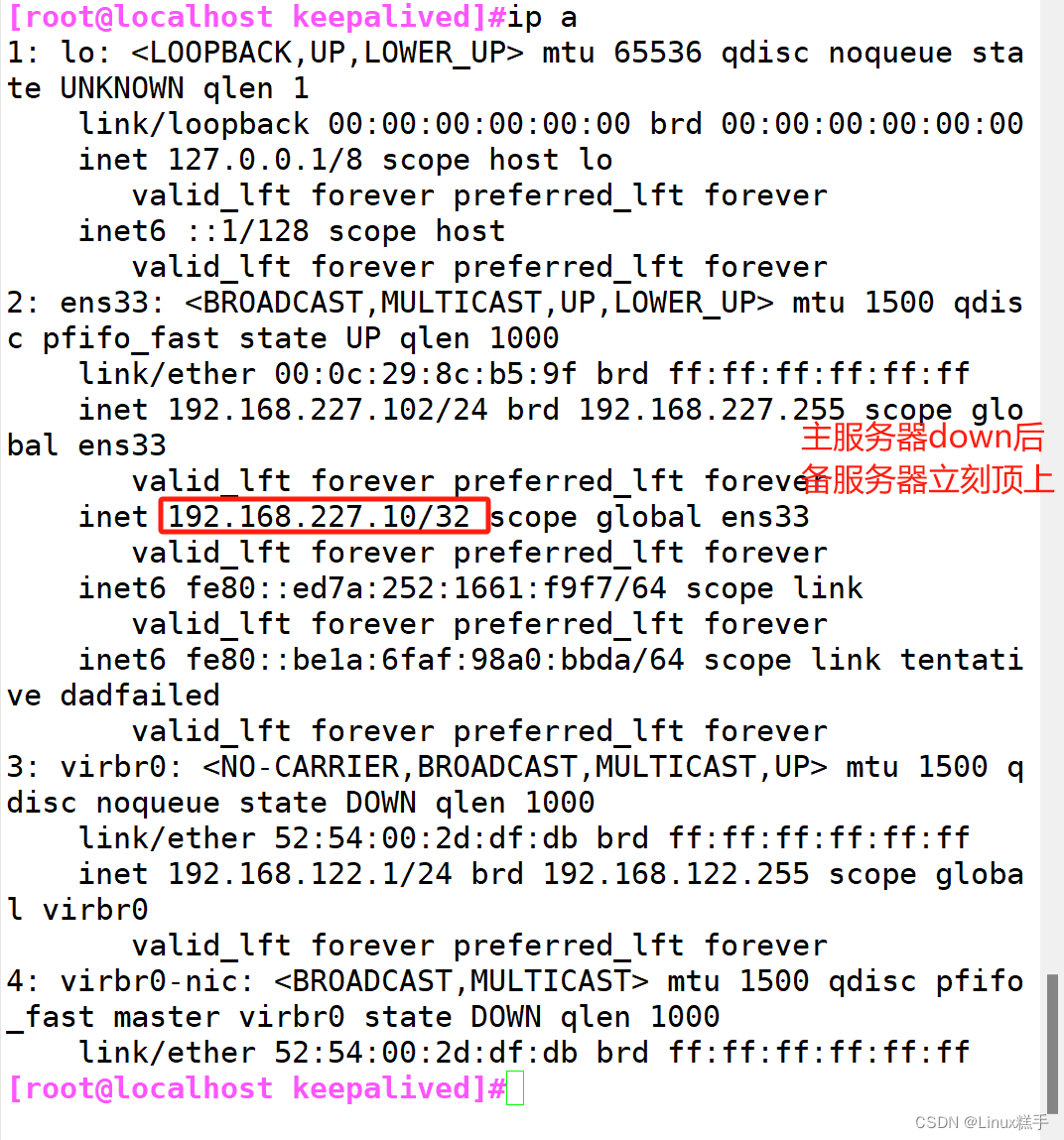 LVS+Keepalived 高可用集群