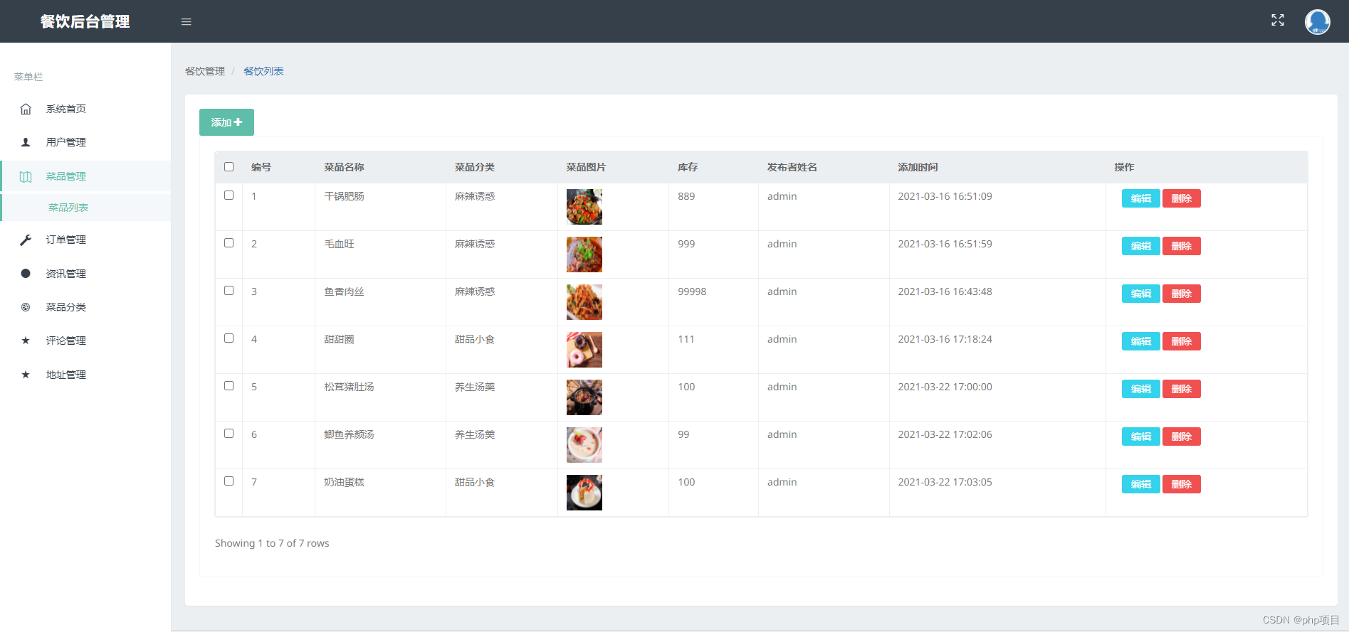 php点餐系统 /外卖系统 /订餐系统_php 点餐收银系统-csdn博客