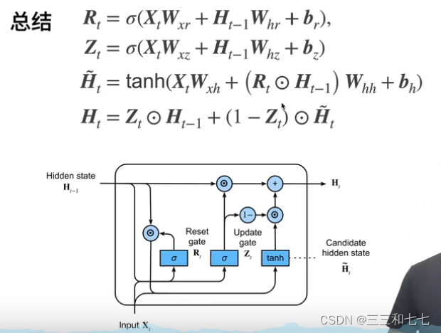 跟着李沐学AI-GRU（1）