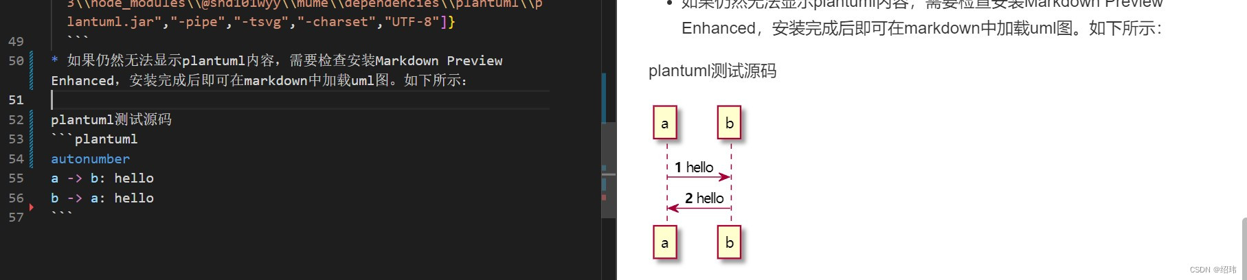 plantuml实例