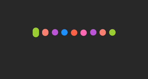CSS 特效之心形-彩虹-加载动画