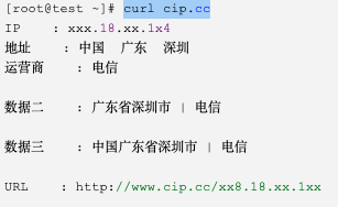 Linux - 获取出口IP