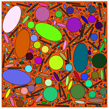 Comsol with Matlab-混凝土三维随机骨料算法的图7