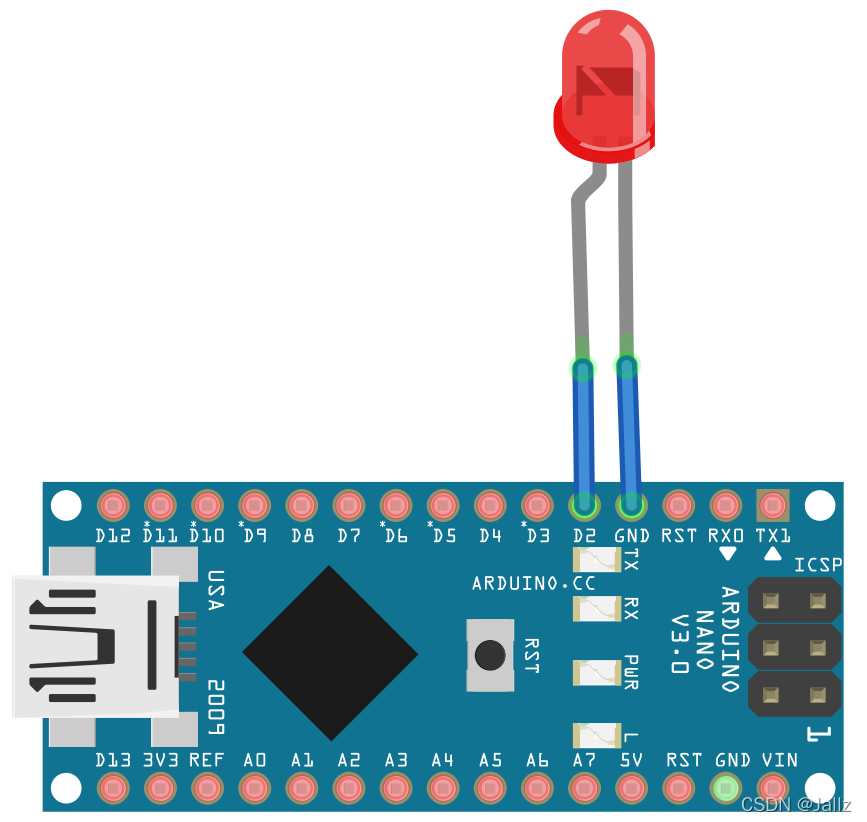 Arduino 教程一—点灯_arduino点亮led灯_吱zzzz的博客-CSDN博客