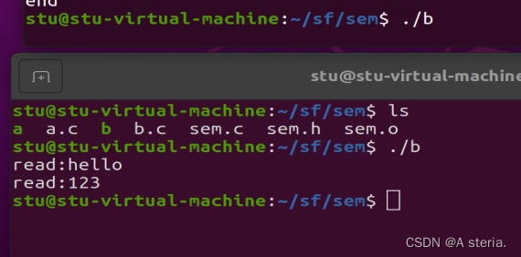 Linux--信号量共享内存