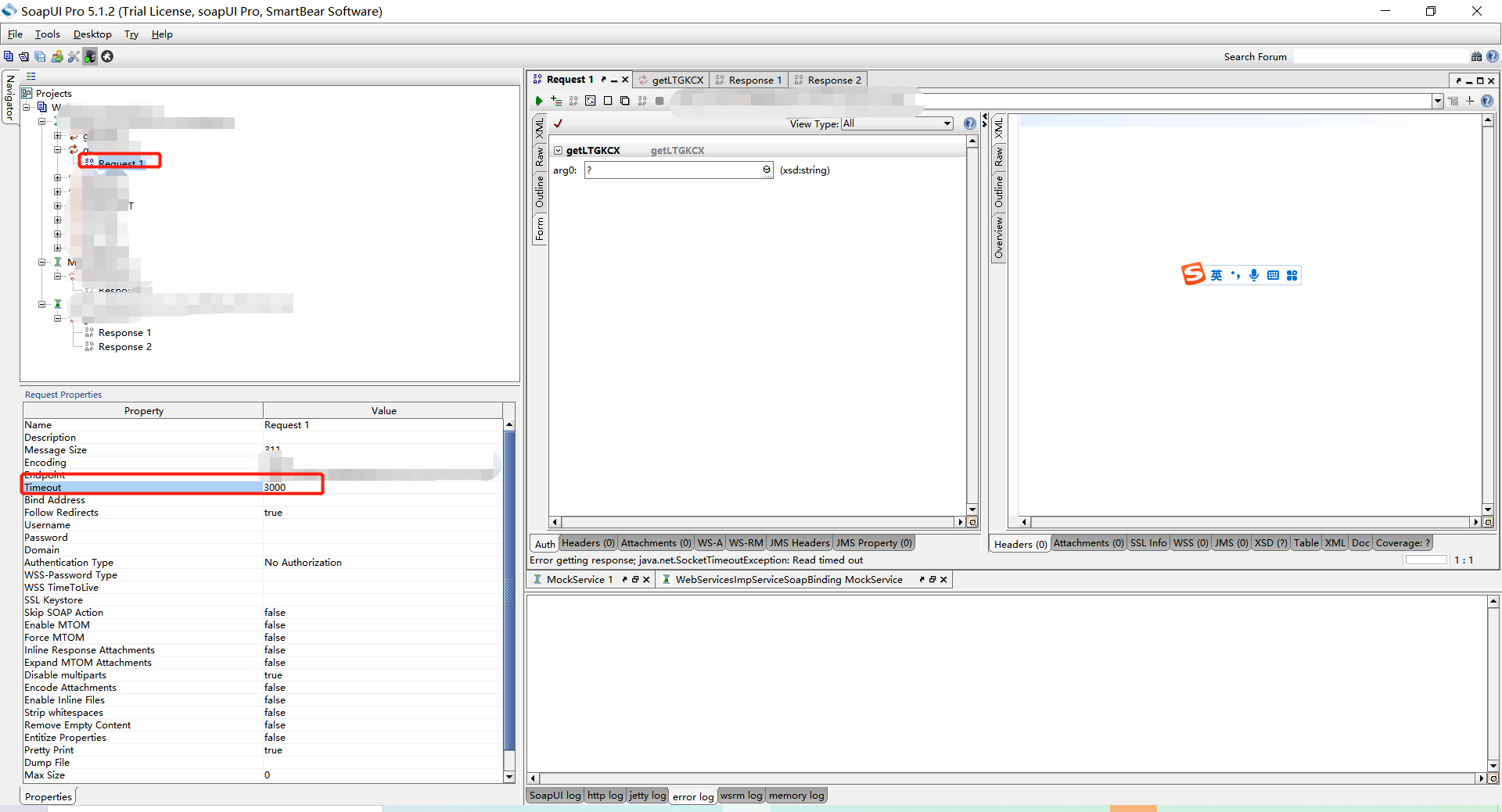 SOAPUI设置超时时间以及模拟桩响应时间CSDN博客
