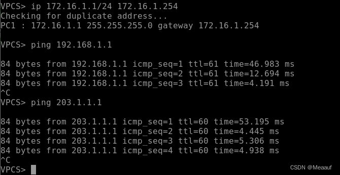 锐捷练习-ospf虚链路及rip路由相互引入