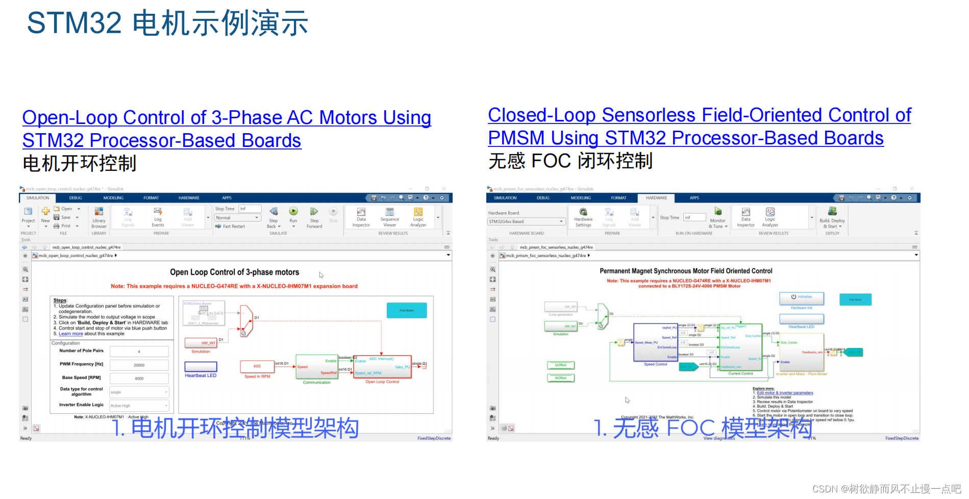 MATLAB EXPO 2023会议记录|基于STM32的MATLAB电机控制方案