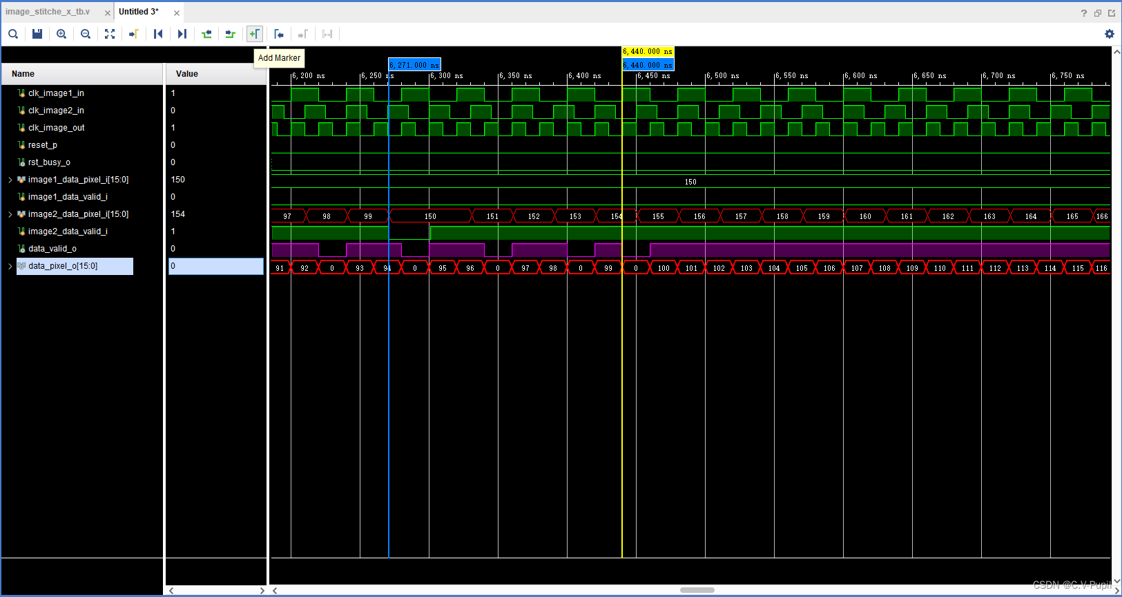 基于 FPGA 的彩色图像灰度化的设计实现（image_stitche_x）