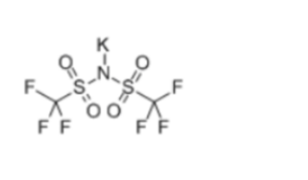 双(三氟甲基磺酰基)酰亚胺钾 cas:90076-67-8 分子式:C2F6KNO4S2 分子量:319.24