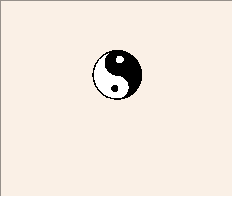 Python零基础学习 | 分享一个使用Python画出太极阴阳八卦图的代码_python画八卦图的代码-CSDN博客