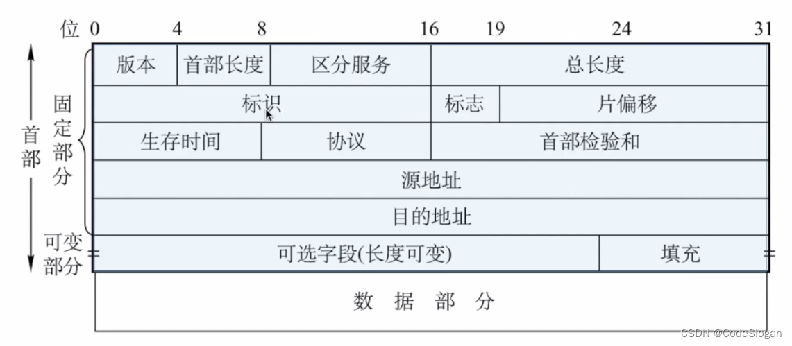 IP数据报格式