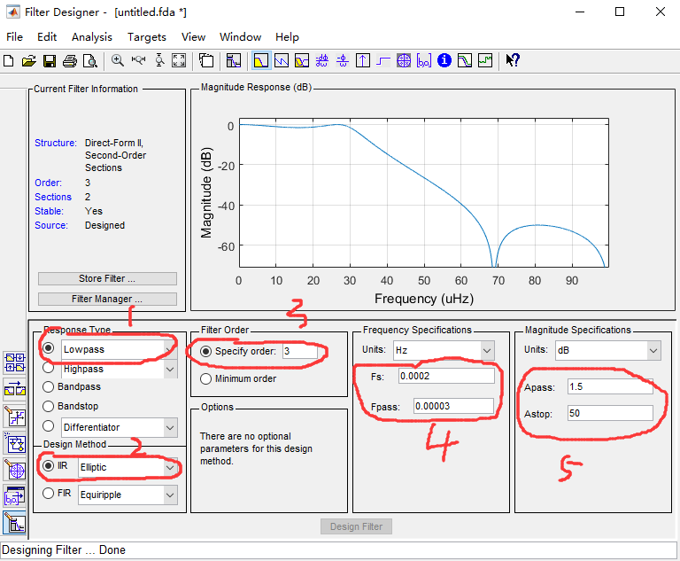 matlab中Filter Design和Simulink仿真的实操与训练1_simulink带阻滤波器在哪-CSDN博客