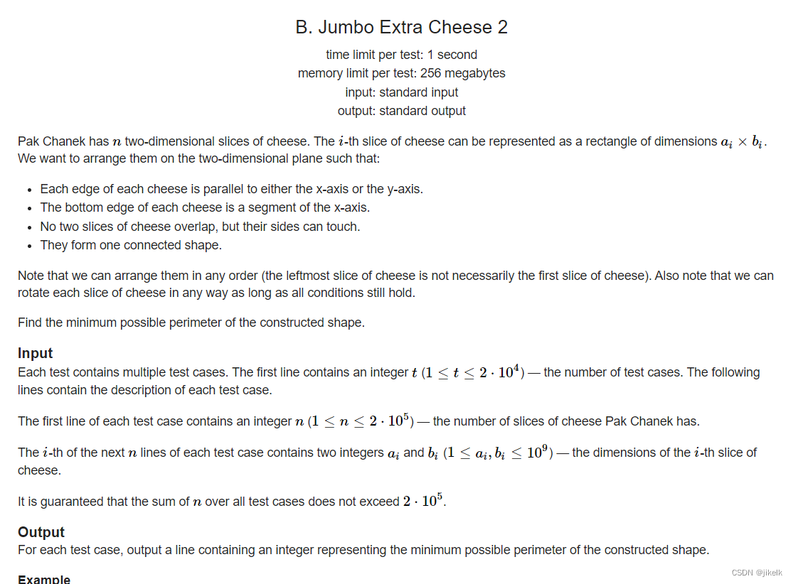 B. Jumbo Extra Cheese 2-CSDN博客