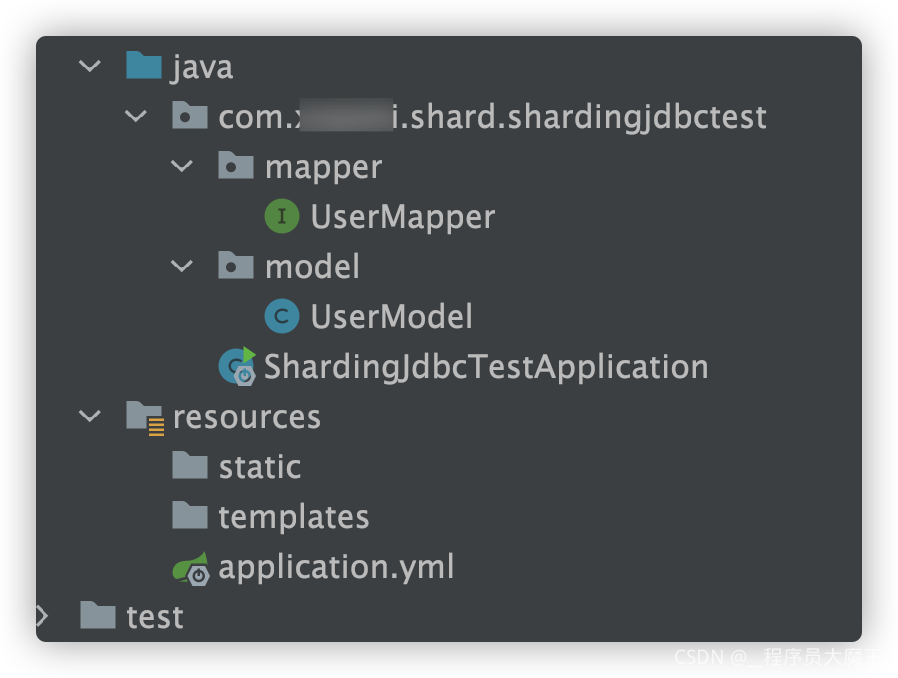 Overall project structure