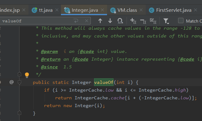 integer c=5; 在編譯時,會翻譯成為 integer c=integer.