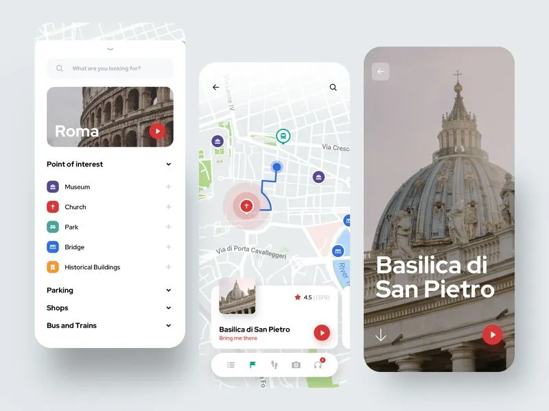 Tourist App by Lorenzo Perniciaro