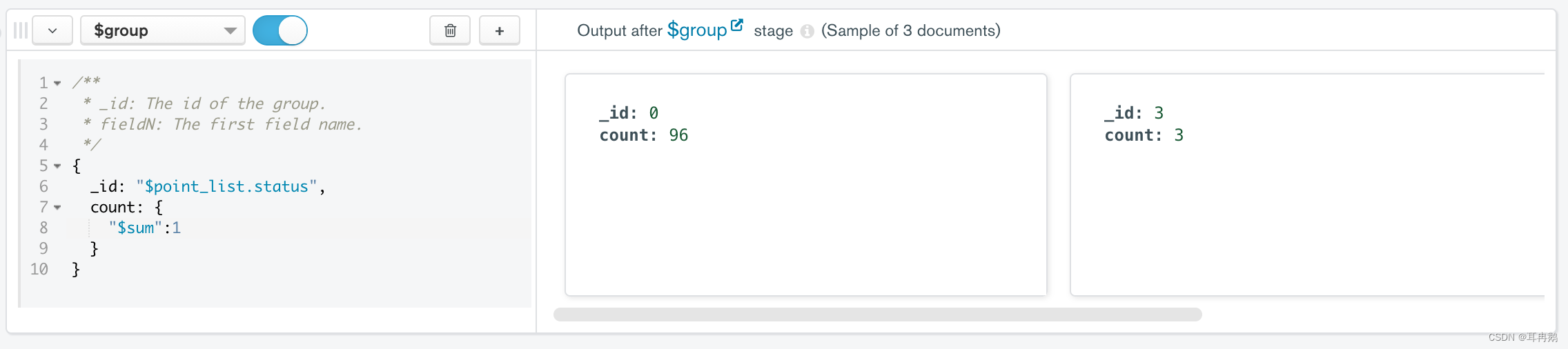 MongoDB聚合小tips