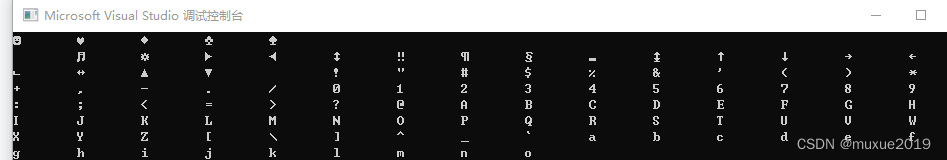 ASCII码对照表（嘤嘤怪自用）
