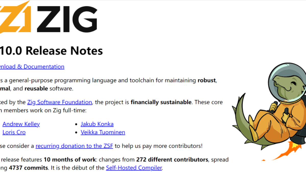 Home ⚡ Zig Programming Language