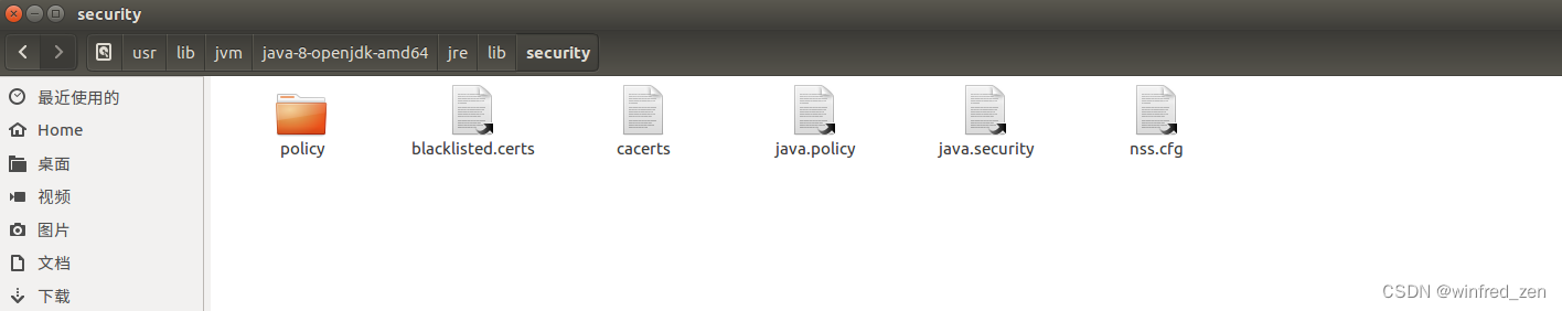 java.security