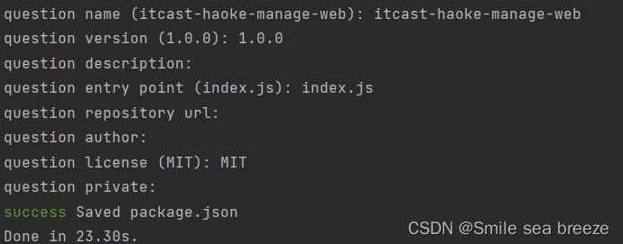 error Couldn‘t find a package.json file in “/Users/hxm“ info Visit https://yarnpkg.com/en/docs/cli/r