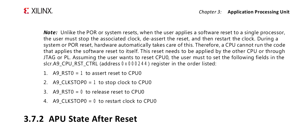 ZYNQ AMP Linux+FreeRTOS笔记_slcr寄存器-CSDN博客