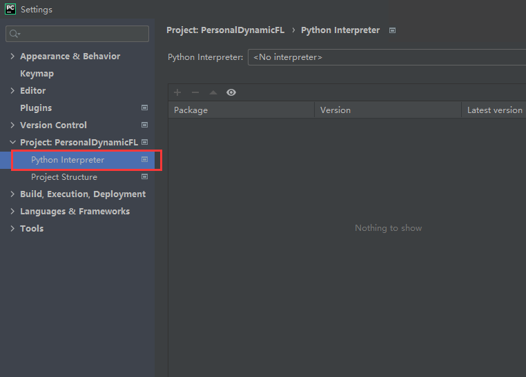 how-to-set-pycharm-without-interpreter-interpreter-code-world