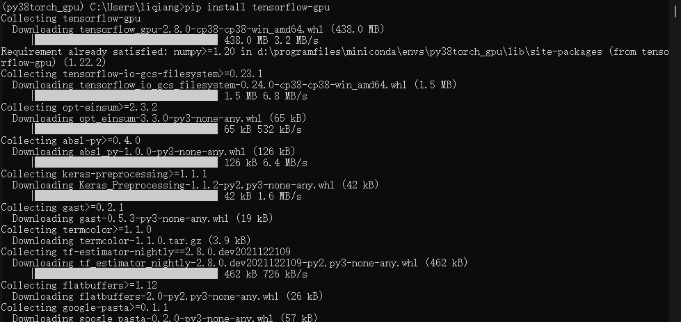 tensorflow安装_from tensorflow.python import tf2 modulenotfounder-CSDN博客