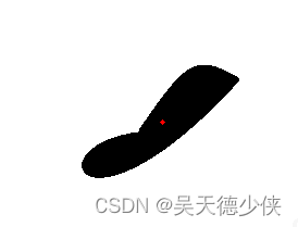 c++版opencv求二值图的质心