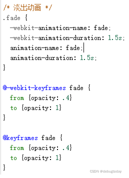 关于CSS动画@-webkit-keyframes的两种实现方式-CSDN博客