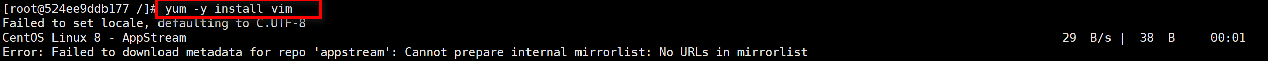 已解决】Error: Failed To Download Metadata For Repo 'Appstream': Cannot Prepare  Internal Mirrorlist_Readthroughlife的博客-Csdn博客