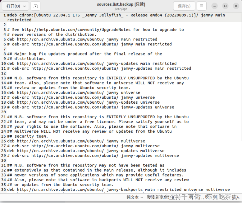 Ubuntu如何恢复默认镜像源_ubuntu恢复默认源CSDN博客