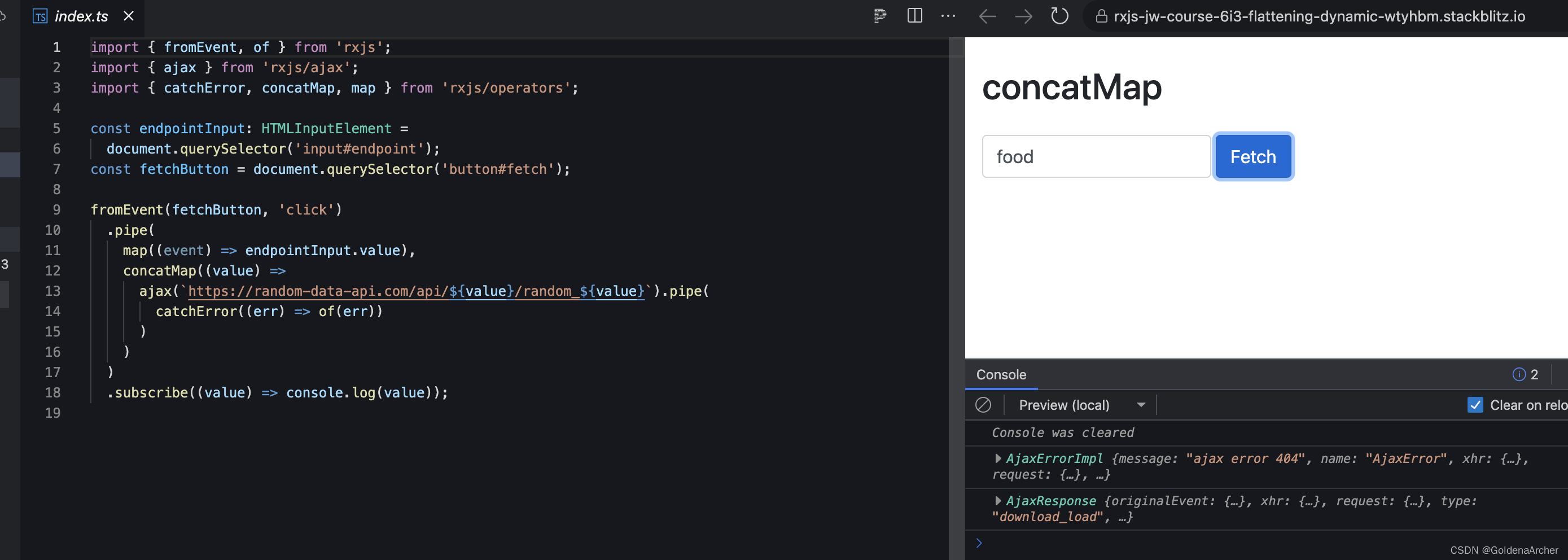 rxjs pipeable operators（下）