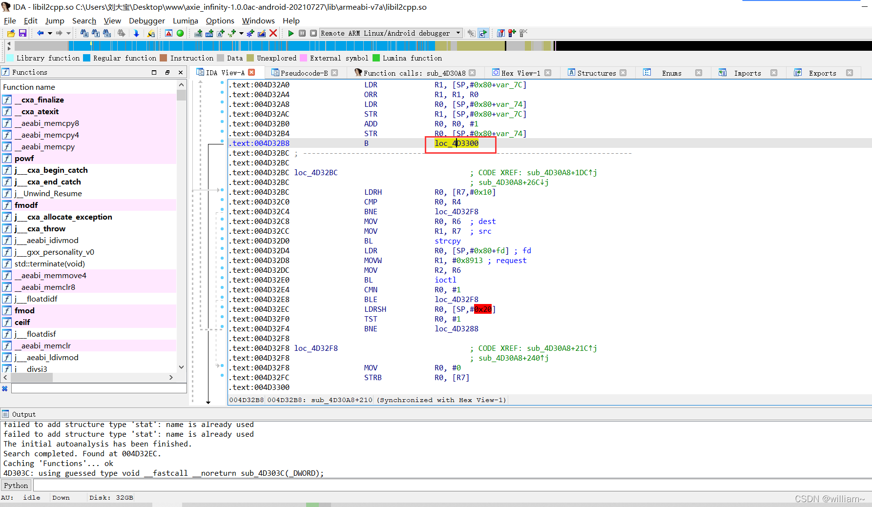 IDA 中怎么查看函数的调用关系_ida function calls-CSDN博客