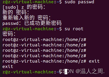 Ubuntu 启用 root 用户