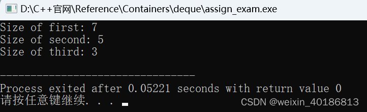 C++ Reference: Standard C++ Library reference: Containers: deque: deque: assign