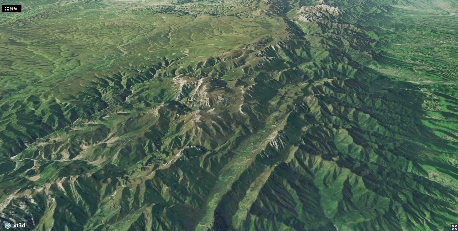 cesium|xt3d加载中国地形