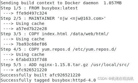 dockerfile详解看一篇就够了_dockerfile怎么用