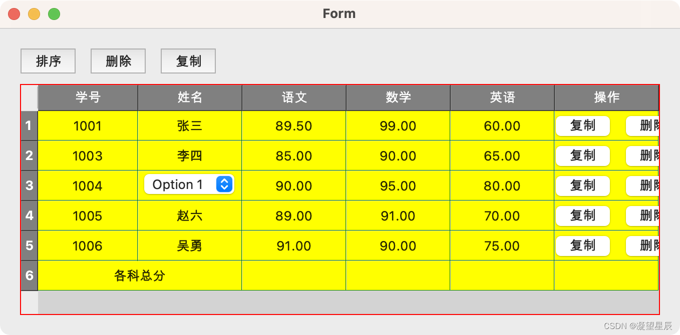 QTableWidget 详细使用指南CSDN博客