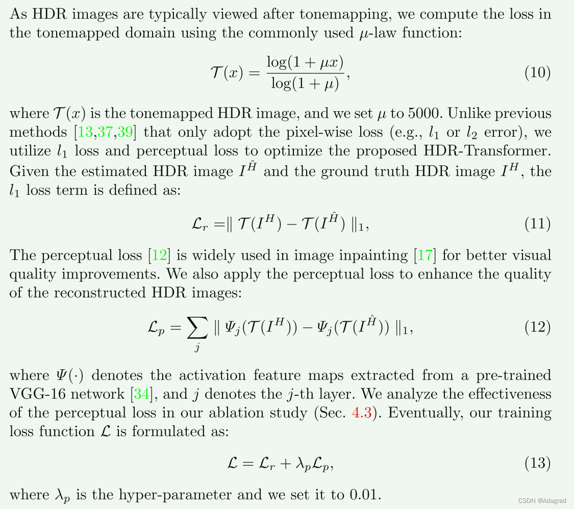 Ghost-free High Dynamic Range Imaging withContext-aware Transformer