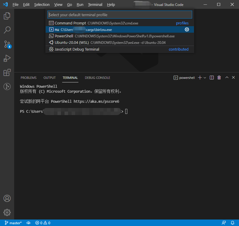 VSCode 设置自定义 shell_vscode shellCSDN博客
