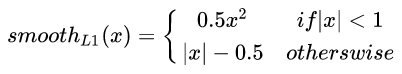 Smooth L1 Loss的定义