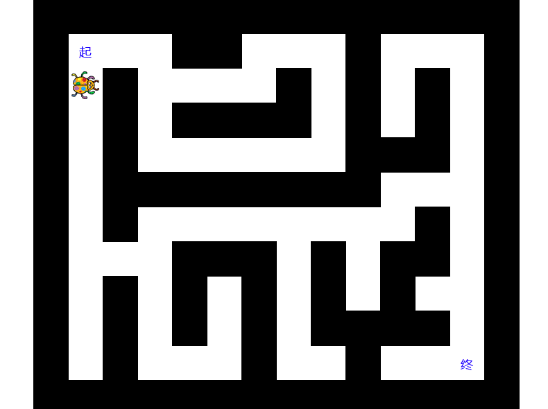 python迷宫代码深度优先_用图搜索方法求解迷宫问题