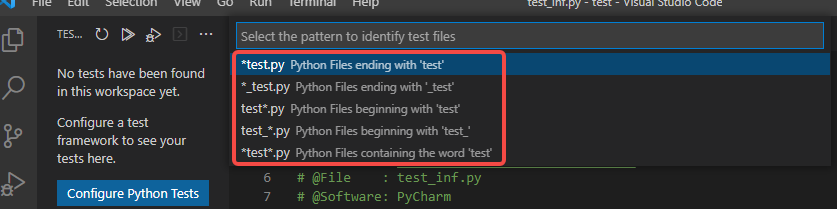 VSCode设置Python的unittest测试_vscode unittest-CSDN博客