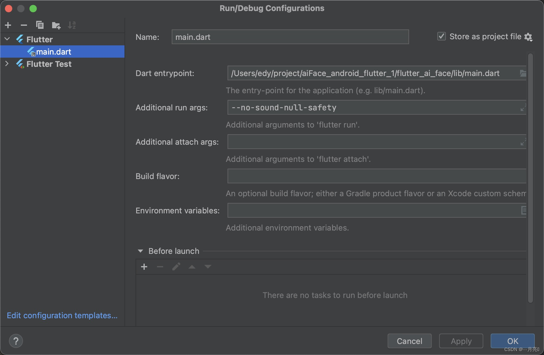 Flutter Cannot run with sound null safety, because the following dependencies