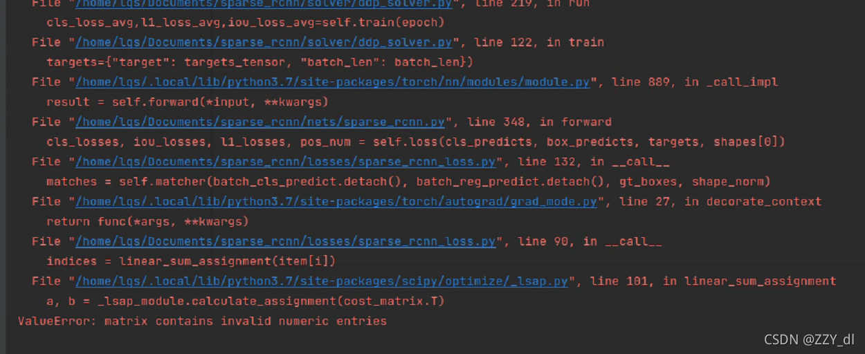 Python Error 汇总_valueerror: matrix contains invalid numeric entrie-CSDN博客