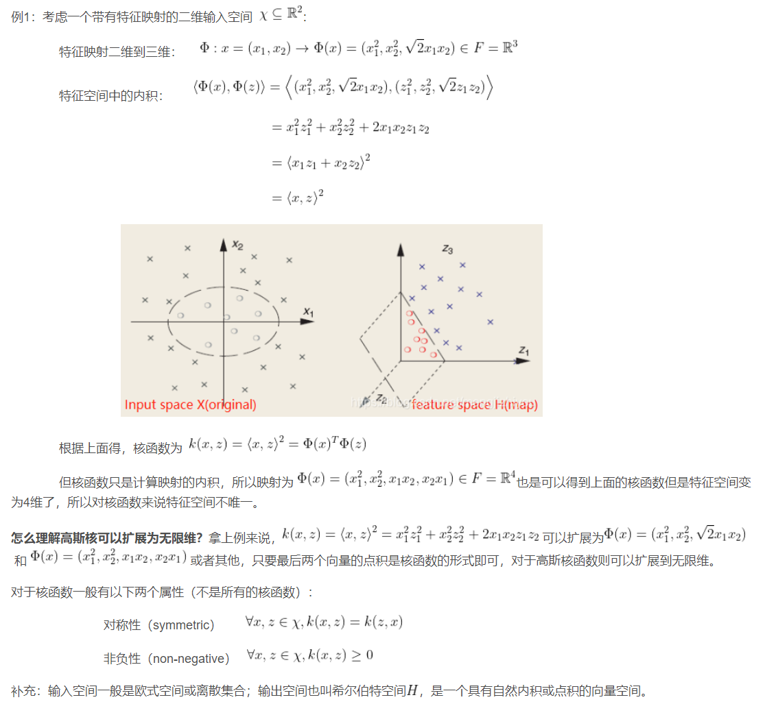 核函数学习笔记