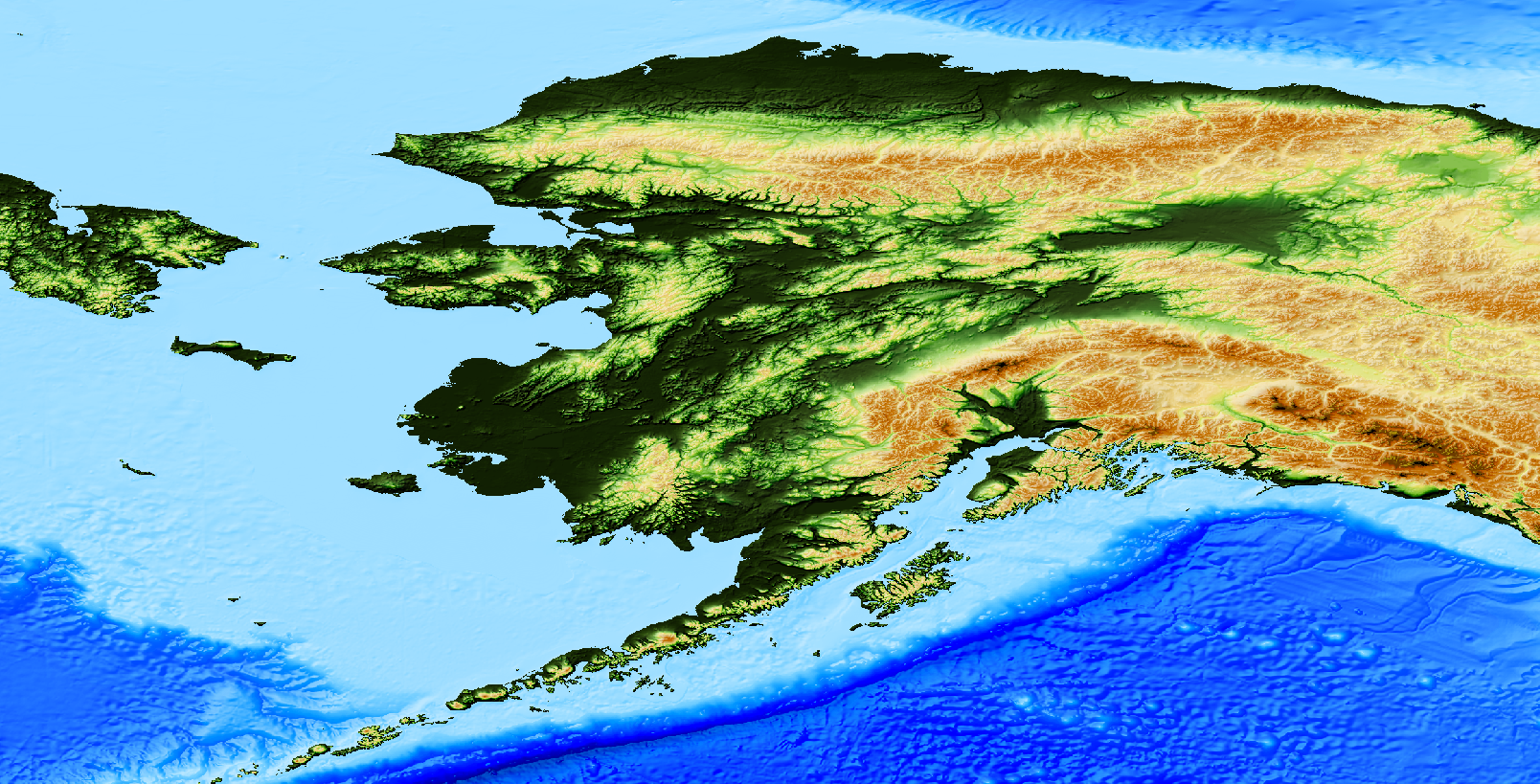 【ArcGIS Pro微课1000例】0017：ArcGIS Pro 2.8制作炫酷的ETOPO1全球DEM地图